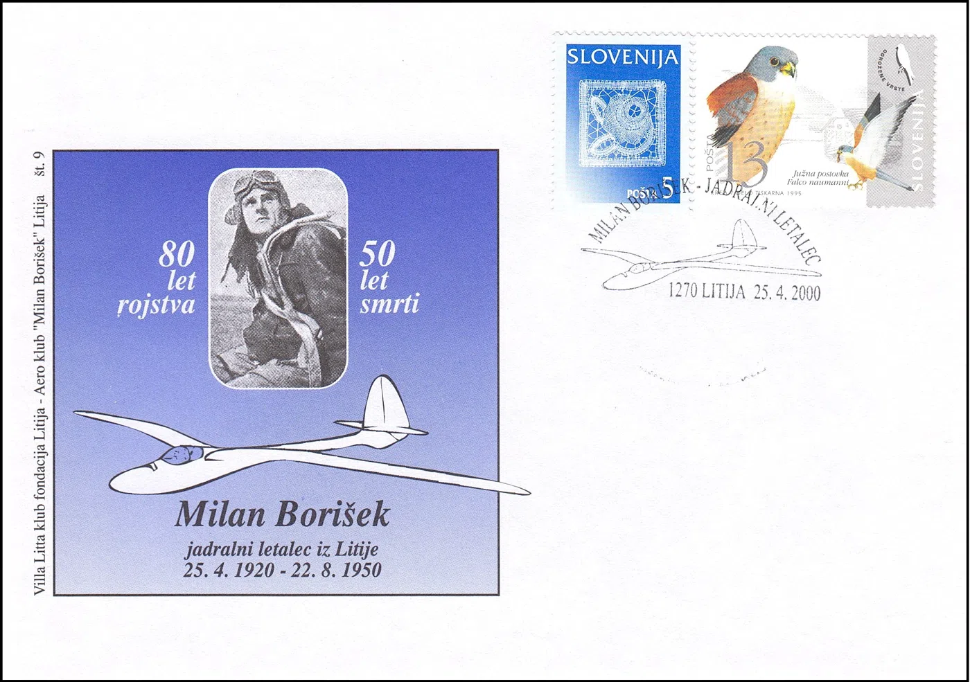 MILAN BORIŠEK - JADRALNI LETALEC